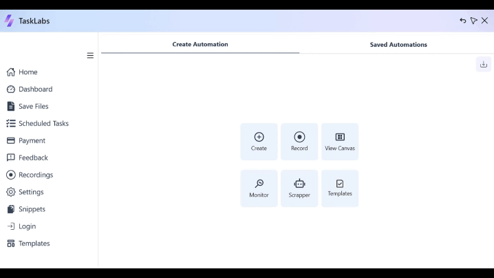 Create Automation Demo